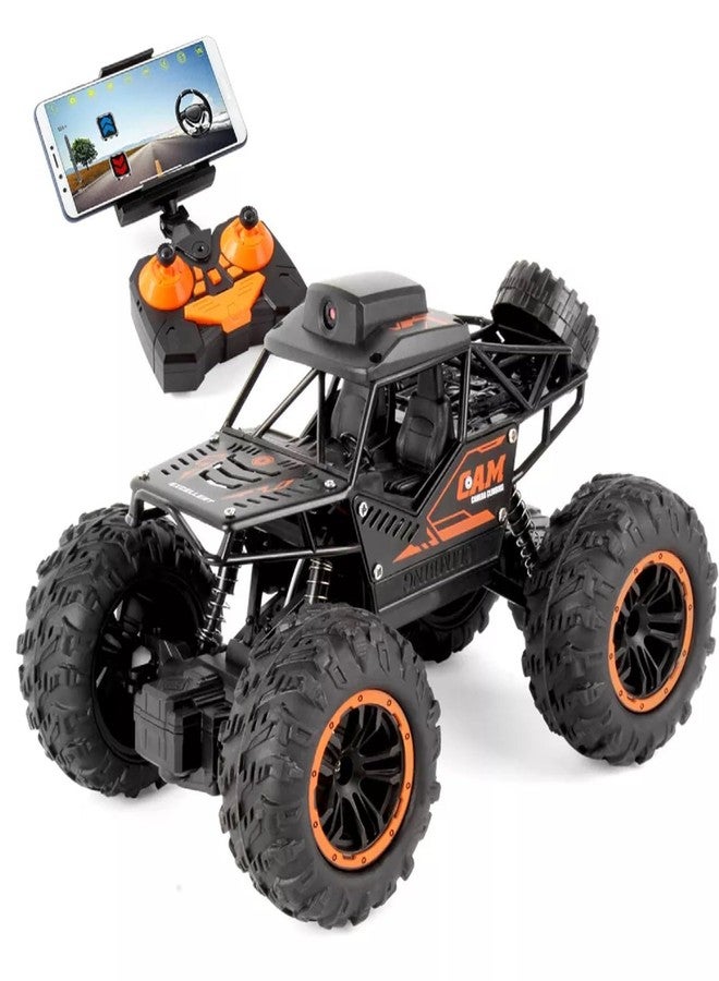 EXOMOON 2.4Ghz 1/18 4WD Remote Control RC Car with FPV HD Camera High Speed RC Car Remote Control Toys for Adults Kids - Image 2